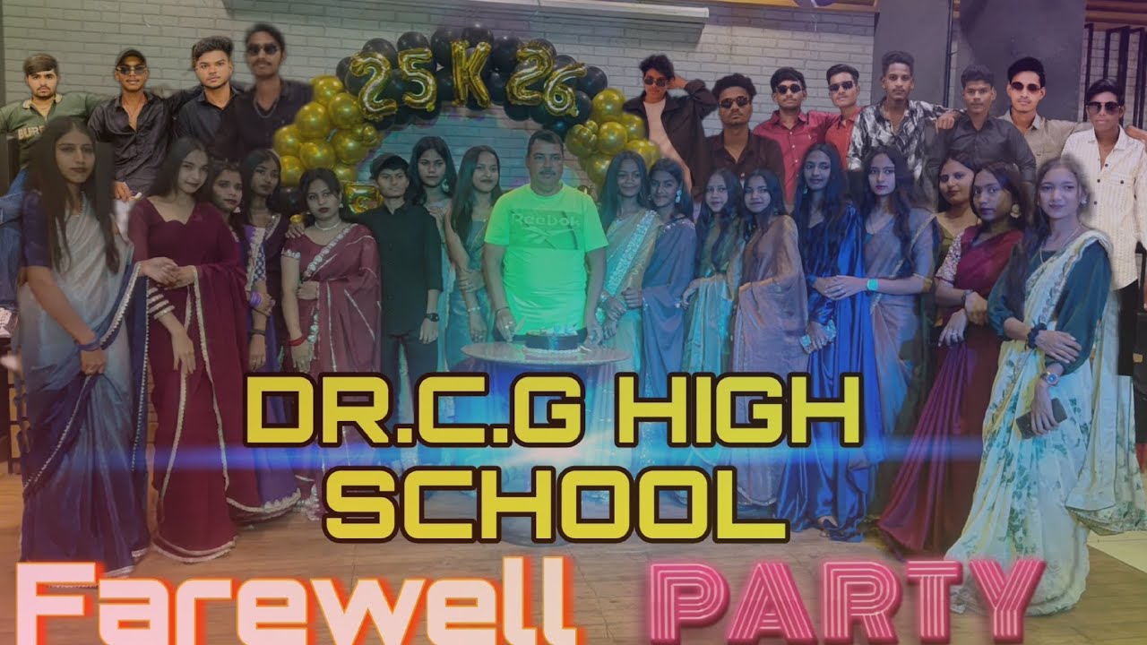 12th Farewell 2026 celebrated in DR. C.G. HIGH SCHOOL...