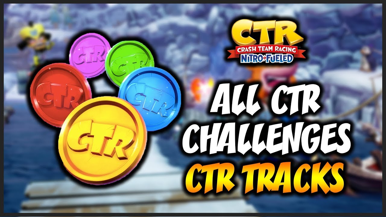 ALL CTR TOKENS (CTR) - Crash Team Racing: Nitro Fueled
