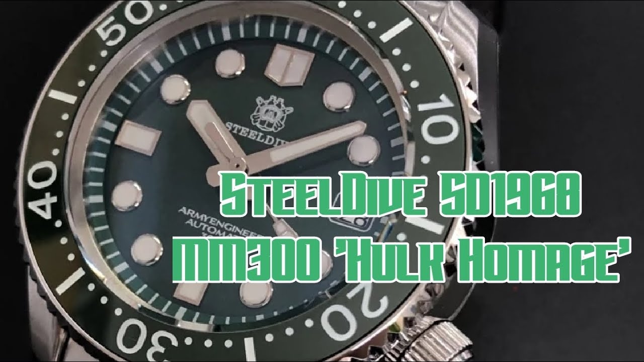SteelDive SD1968 Marinemaster 300 Homage - Full Review | The Watcher