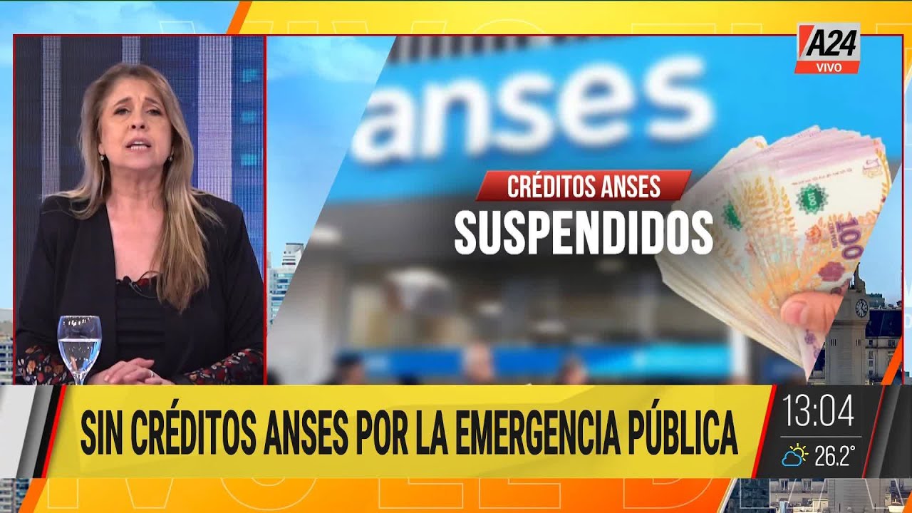 📢 El gobierno suspendi&oacute; los cr&eacute;ditos ANSES