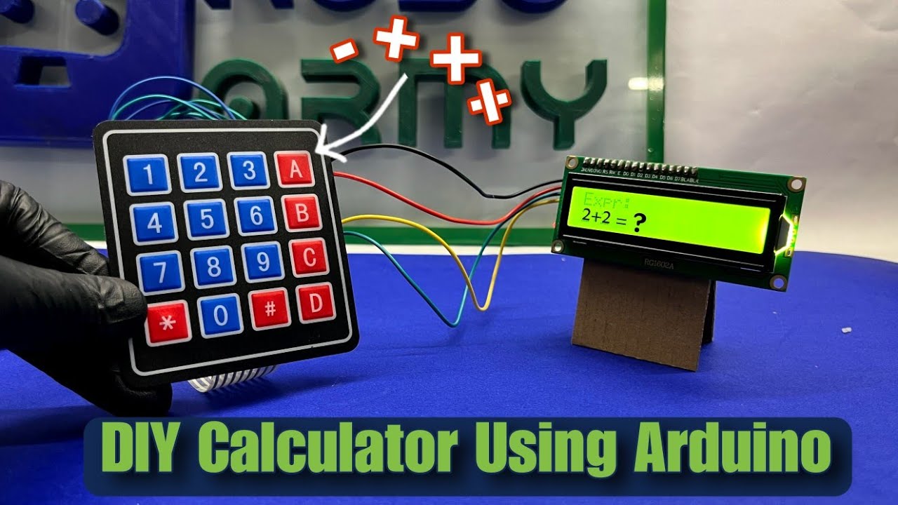 DIY Calculator Using Arduino & Keypad | Perform Basic Math on LCD!