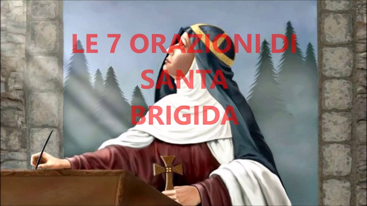 LE 7 ORAZIONI SANTA BRIGIDA