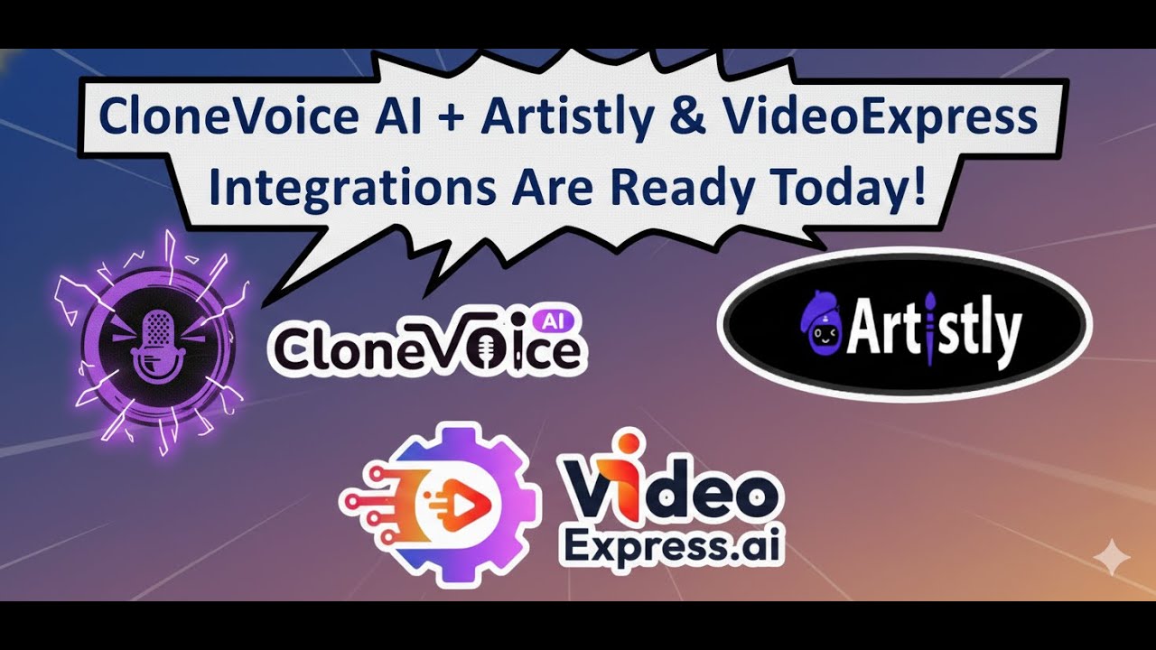Интеграция VideoExpress.ai + Artistly.ai + CloneVoice.ai (урок)