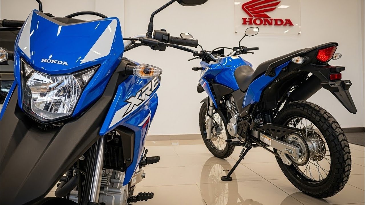 Honda XRE 300 Sahara 2026 Brasil – Preço, Potência e Consumo!