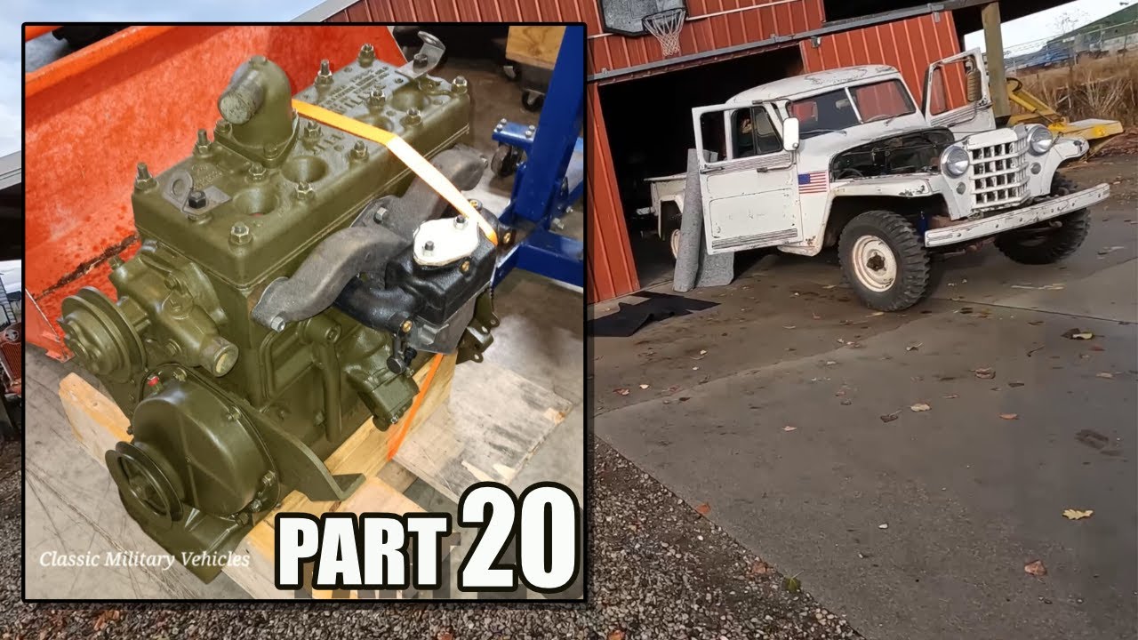 Willys Jeep Pickup — тизер/обновление двигателя