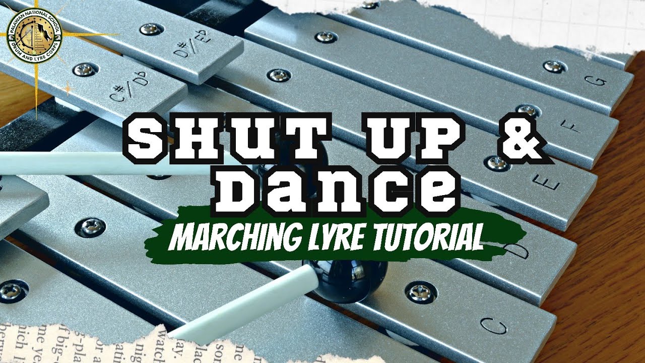 Shut Up & Dance | PNS Drum and Lyre Corps #tutorial #xylophone #steps