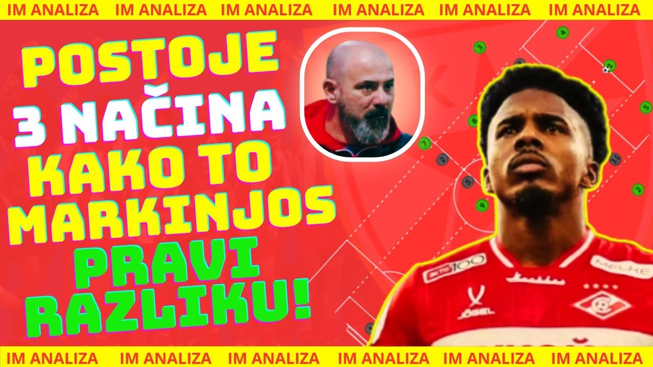 PAŽNJA! Da li je Markinjos ofanzivna zvezda koju Zvezda treba??? #delije #crvenazvezda #redstar 