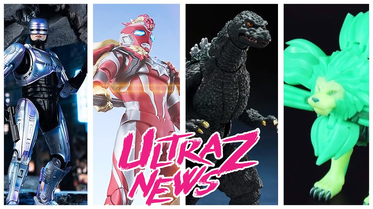 SHMA GODZILLA JR & DESTROYAH! HIYA ROBOCOP 2! NEW ULTRAMAN OMEGA! TRANSFORMERS! MORE! | Ultra Z News