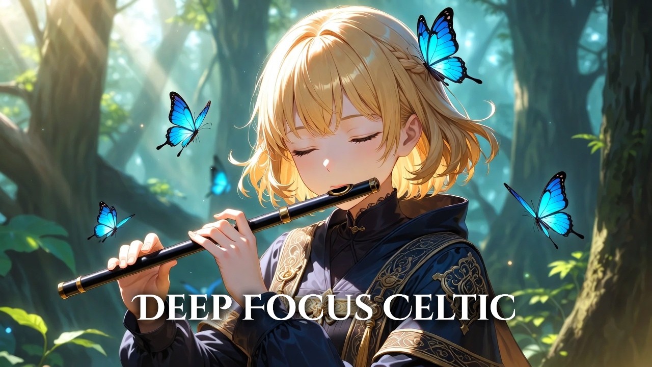 Elven Fantasy Flute Music 🍃 Relaxing Celtic & Medieval BGM for Work & Sleep【作業用BGM】