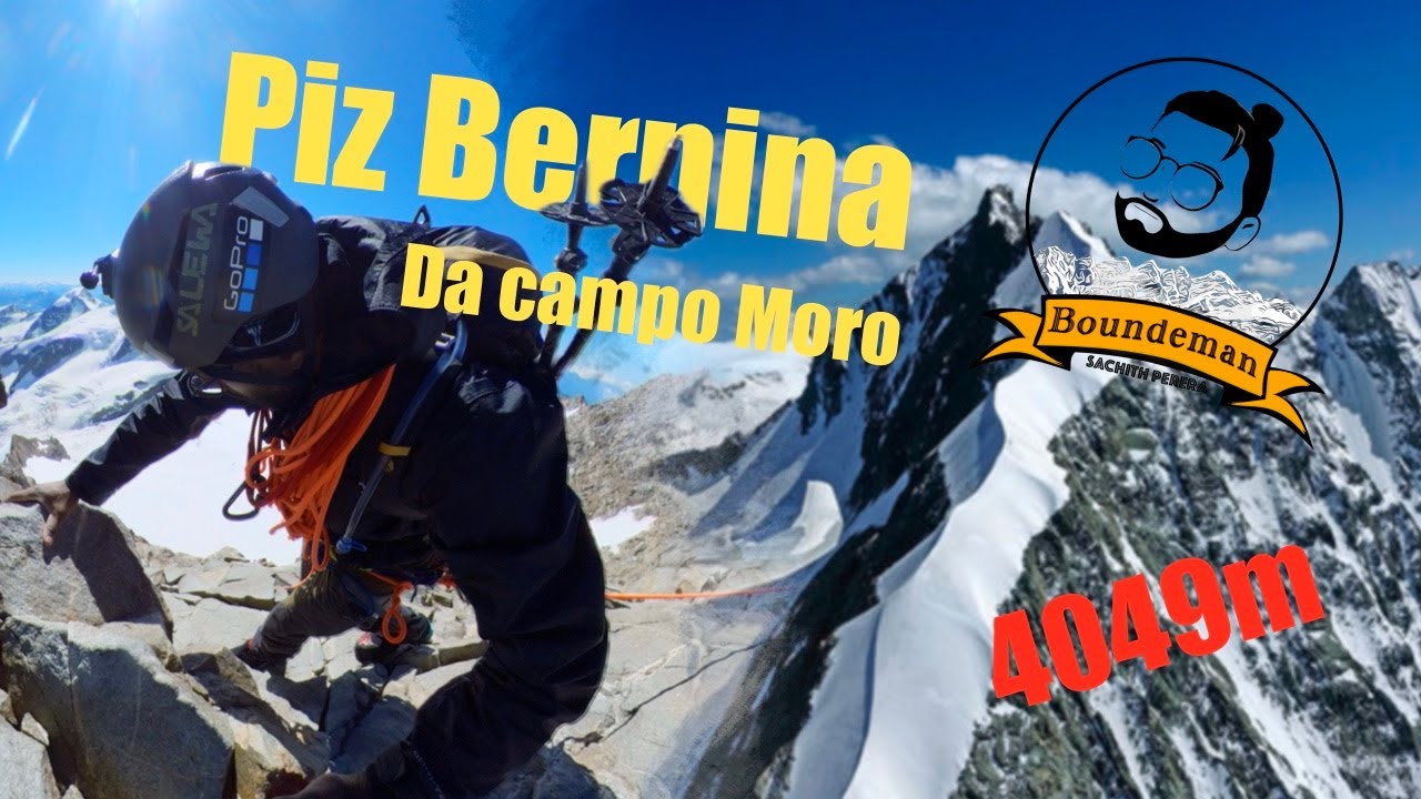 Pizz Bernina - Da Campo Moro #escursione #alpinismo