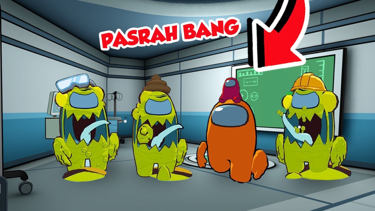 SUSS!! AKU TERBULLY DI AMONG US 3D MODE MONSTER KOCAK!!!