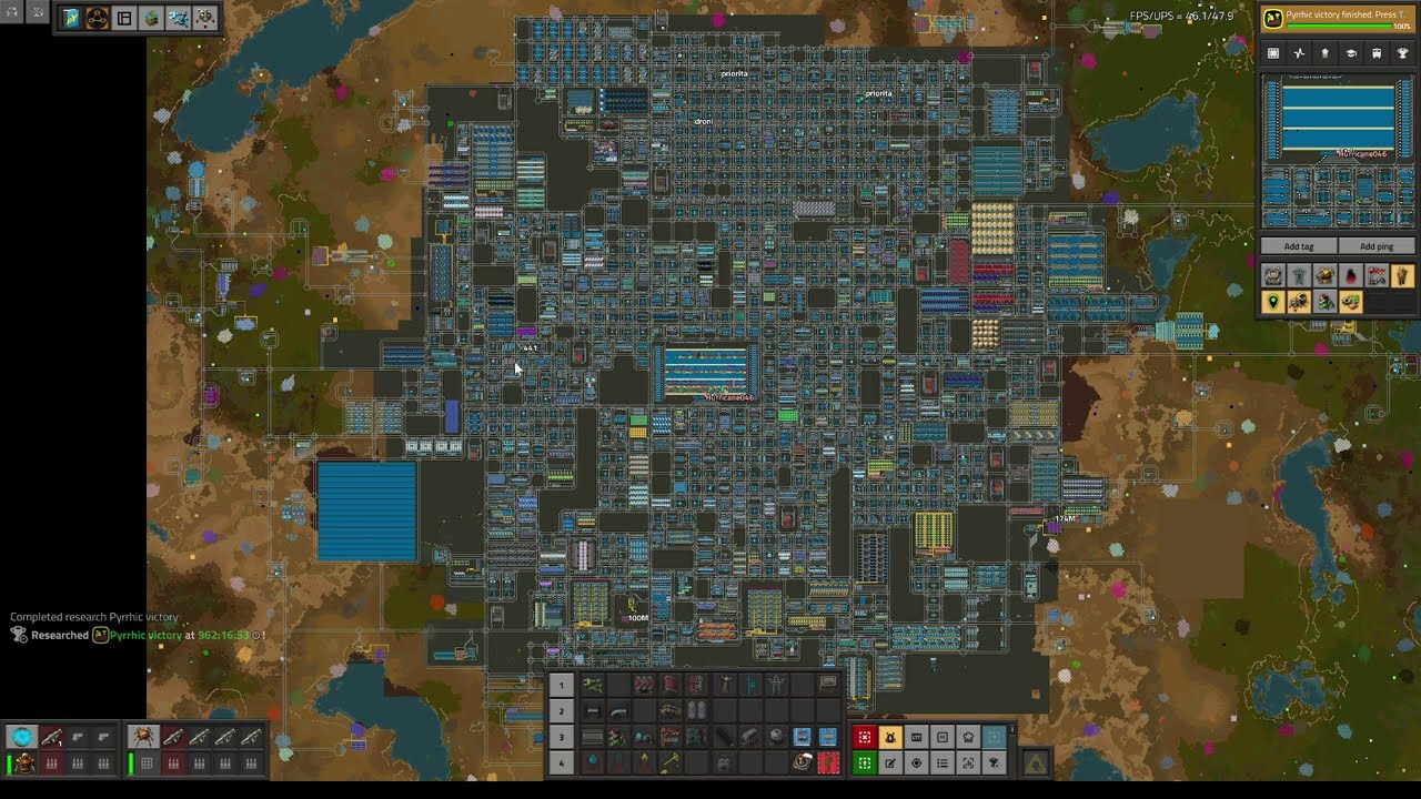 Factorio - Pyanodon 100% completion