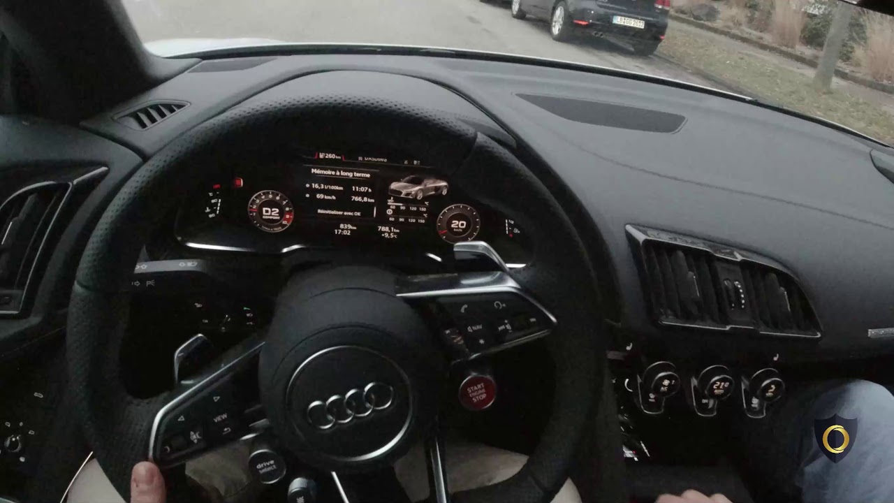 Audi R8 V10 Plus Spontane Fahrt Acceleration POV