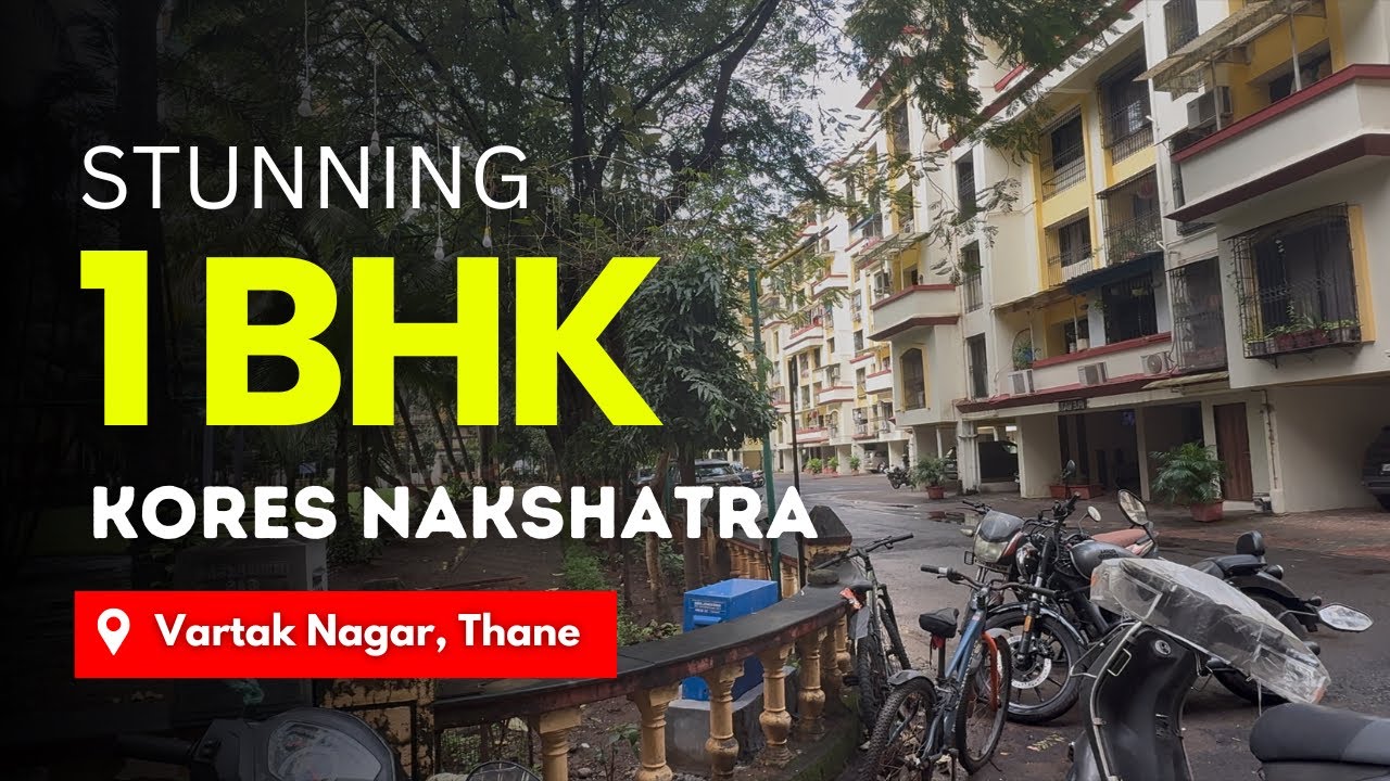 Semi Furnished 1 BHK For Sale At Koras Nakshatra, Vartak Nagar, Thane | Swagat Properties