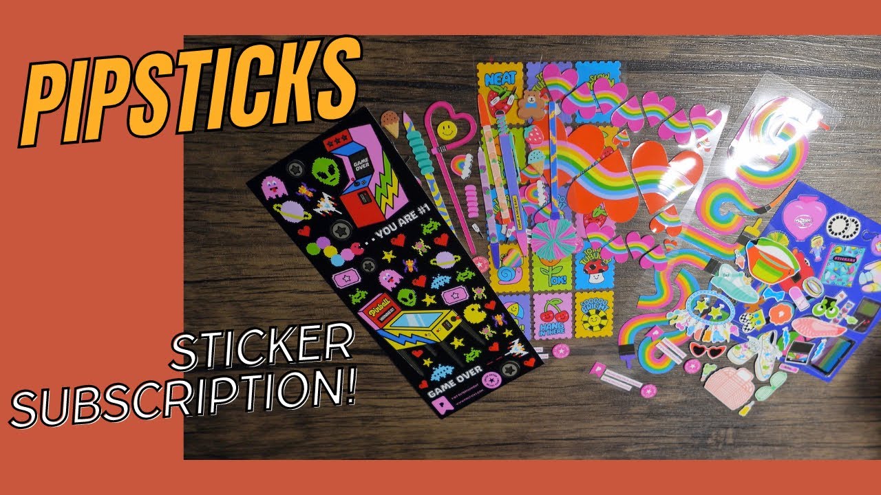 Sticker Haul - #PIPSTICKS Subscription ~ June 2024