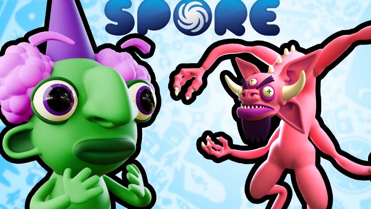 Я переделал SPORE Creature Creator в Blender.
