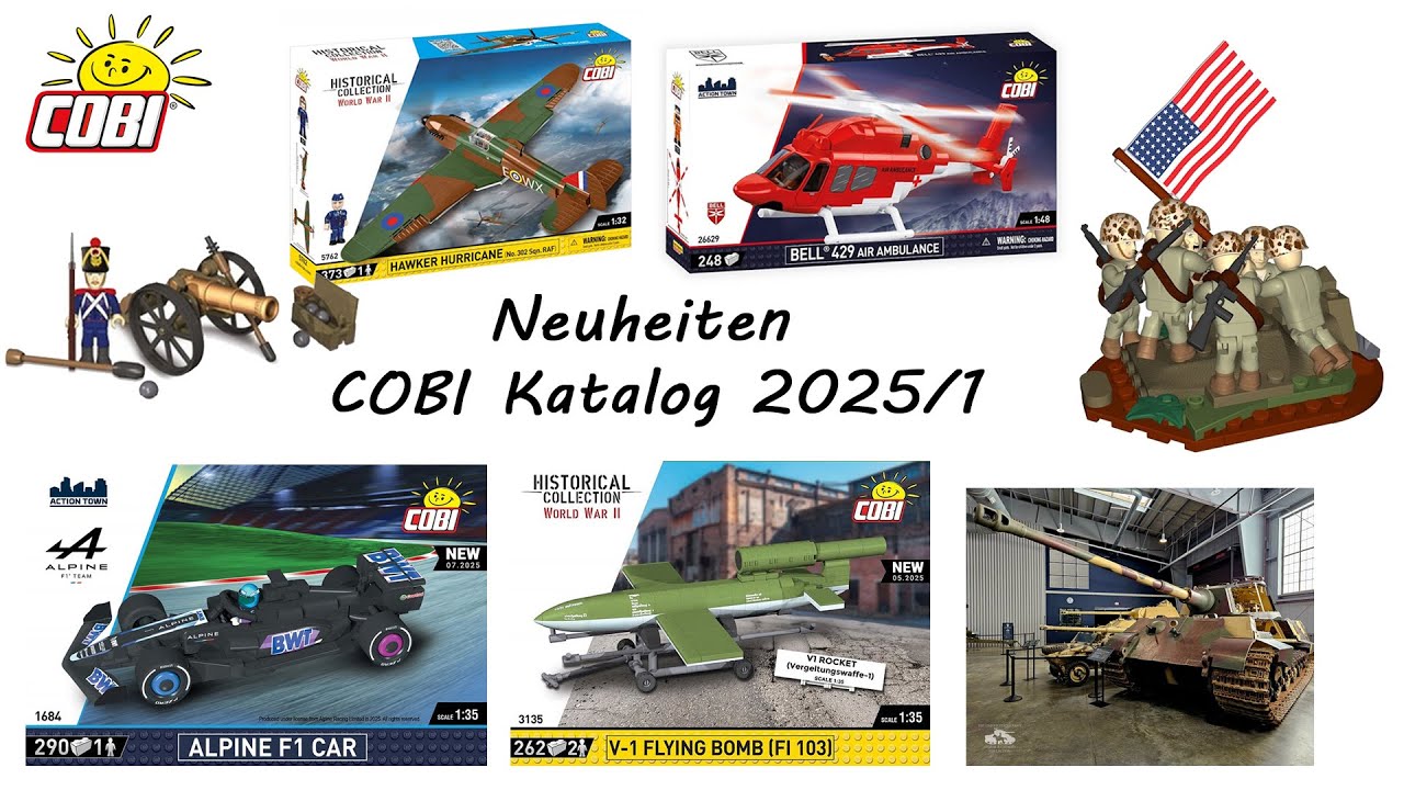 COBI News Nr. 86 • Katalog 2025/1 Neuheiten und Messe-Updates