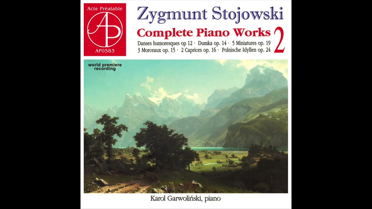 Stojowski | Au soir op. 15 no 3 | Garwoliński