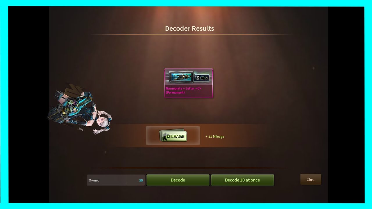 Epic Decoder x300 for Quantum Horizon [CSN:S]