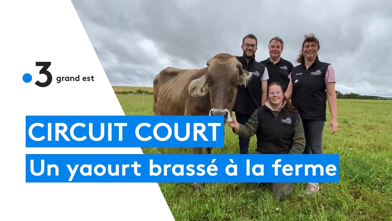 Vincent et Christelle propose un yaourt 100% bio et meusien