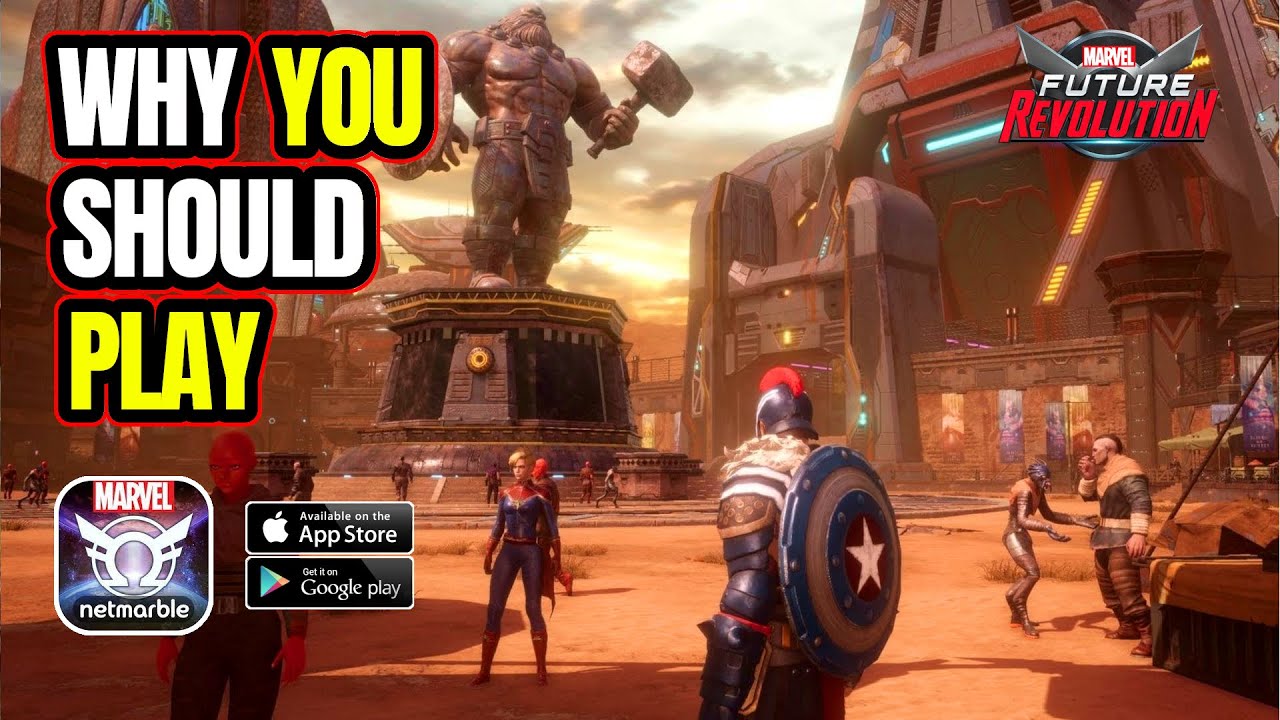 Marvel Future Revolution | This MMORPG Is WORTH PLAYING! iOS & Android