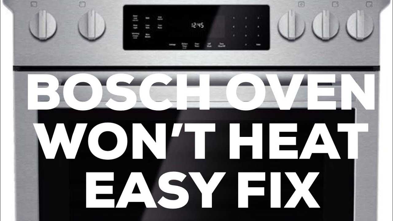 ✨ ДУХОВКА BOSCH НЕ ГОРИТ — ЛЕГКО РЕШИТЬ!! ✨