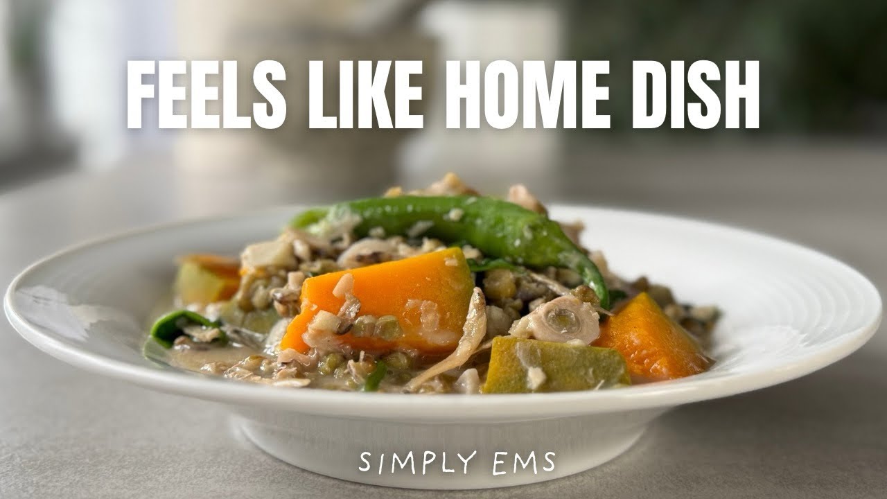 GINATAANG MUNGGO, LANGKA, KALABASA WITH DILIS | SIMPLE HOME DISH | SIMPLY EMS 