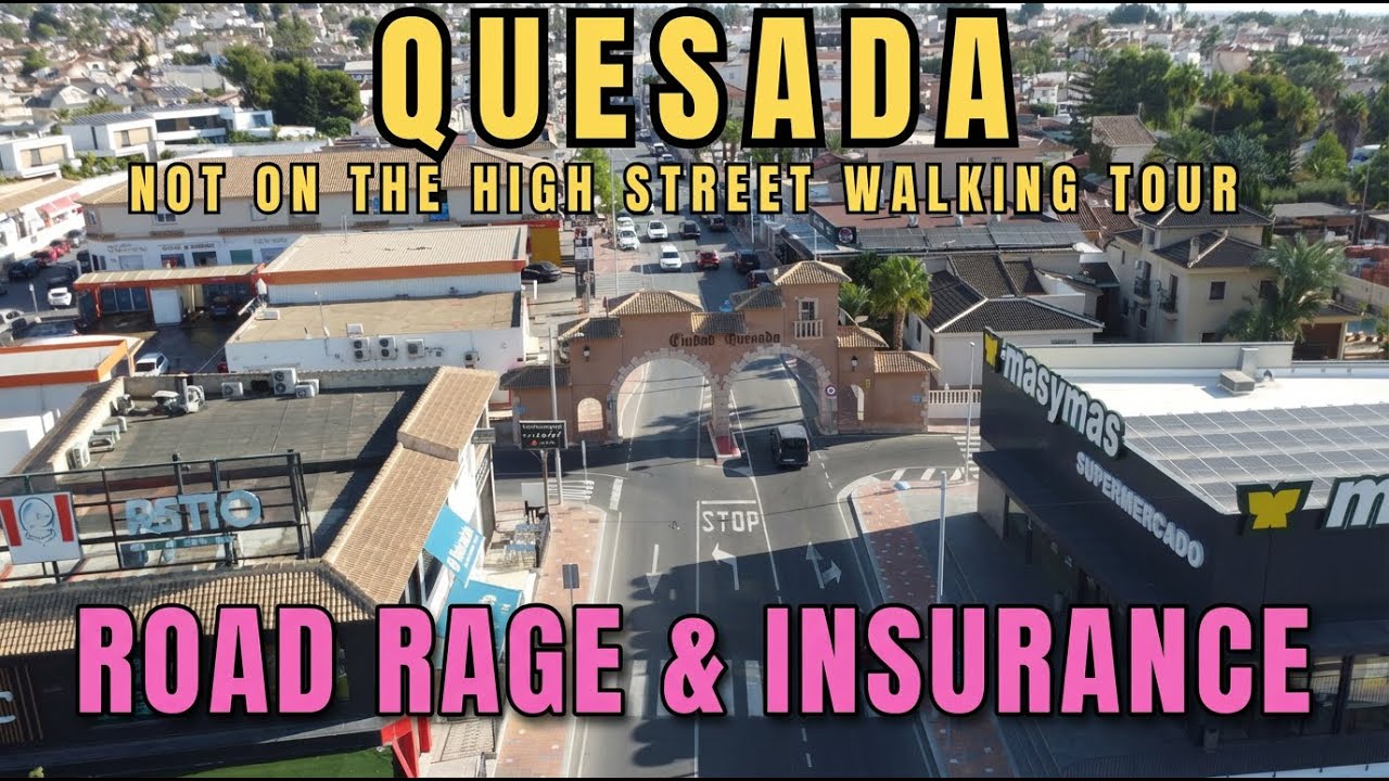 QUESADA NOT ON THE HIGH STREET |  ROAD RAGE | DANGEROUS PAVEMENTS | INSURANCE COST