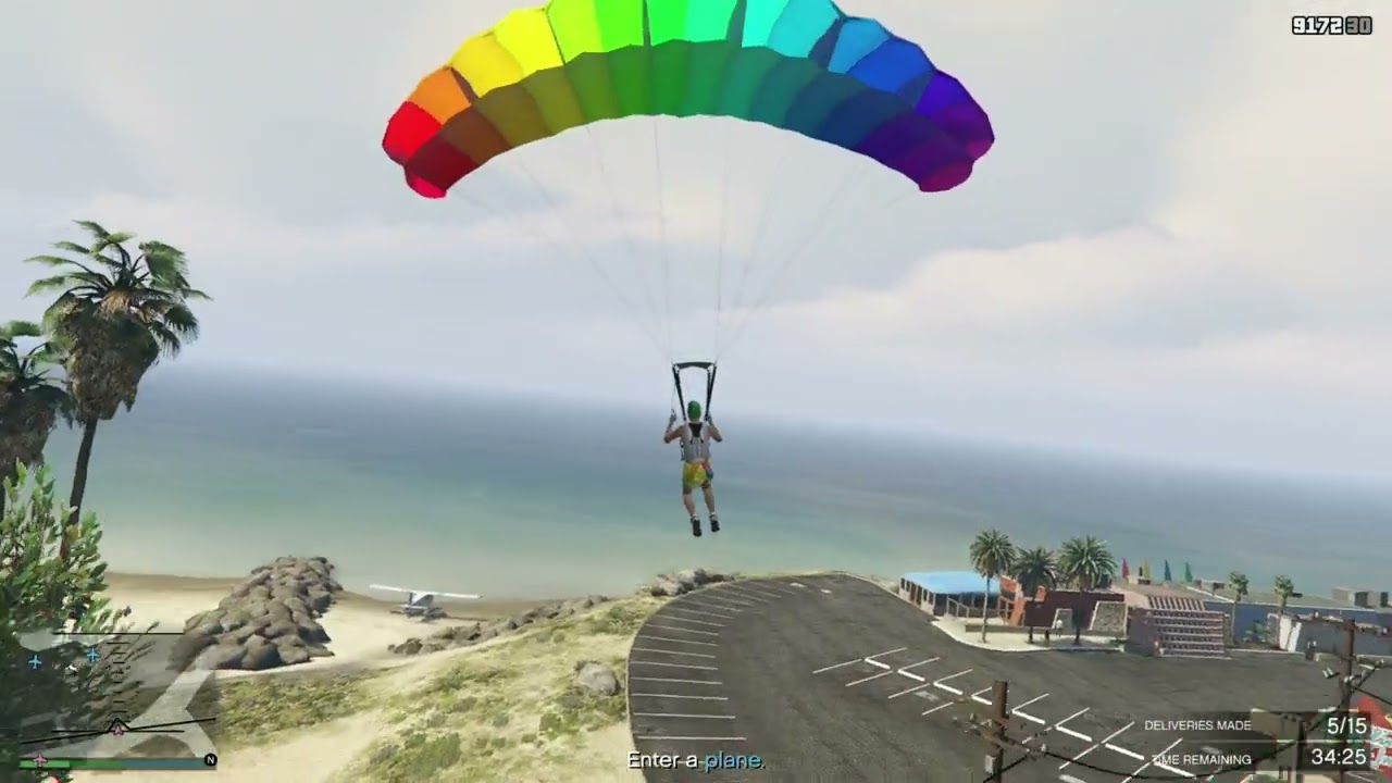 Grand Theft Auto V Enhanced Plane sell mission motorcycle club