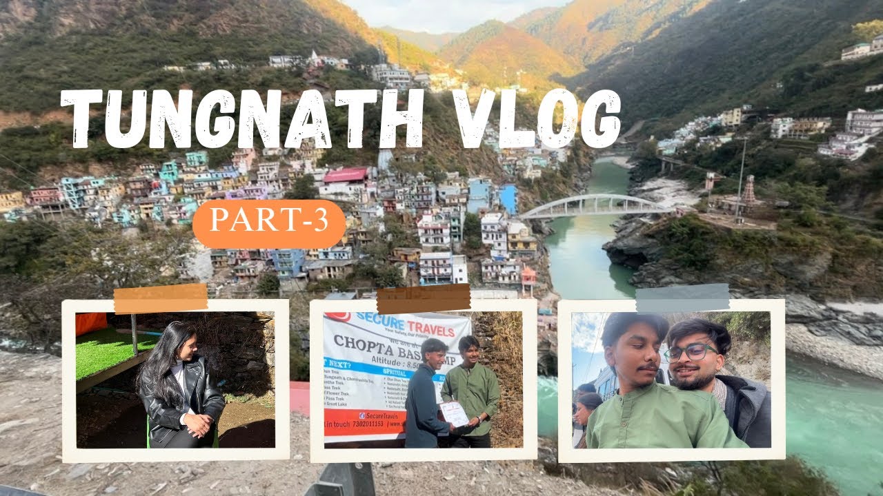 Devprayag me firse ruk gaye😌 | Tungnath Vlog | Final Part | Harsh Singh