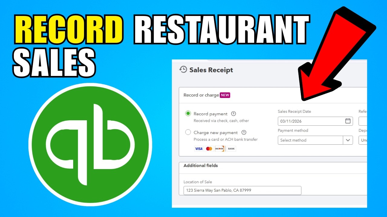 How To Record Restaurant Sales In QuickBooks Online (2026) (Complete Guide)