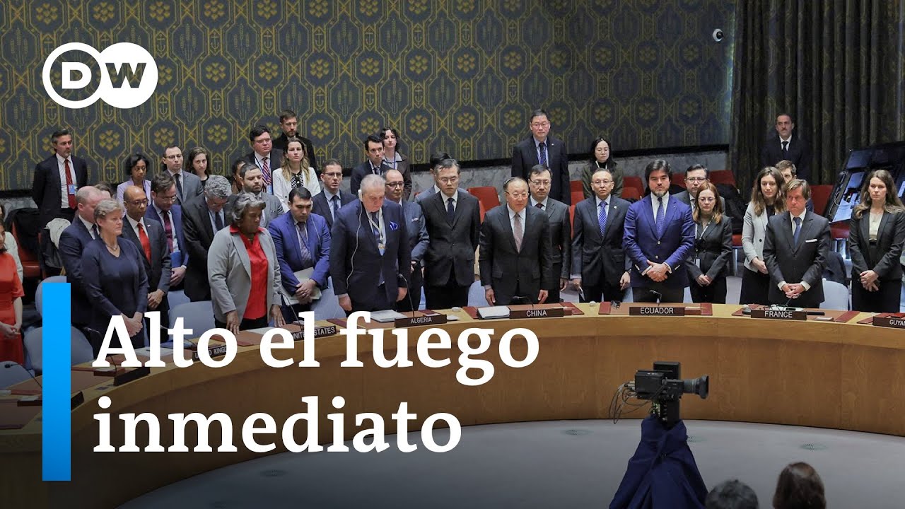 Simbólica resolución de la ONU para Gaza