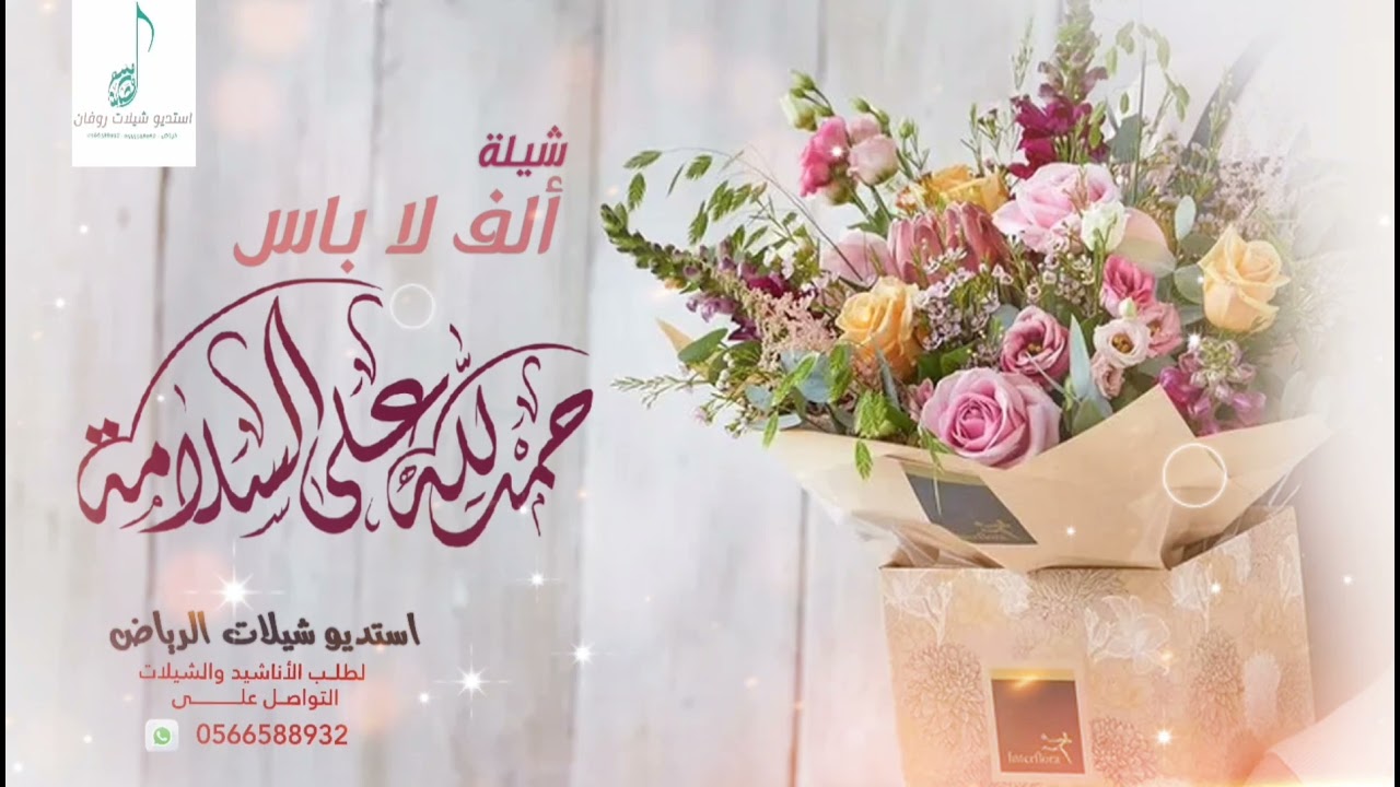 شيلة حمد لله على السلامة | ألف لا بأس | شيلة سلامه 2022