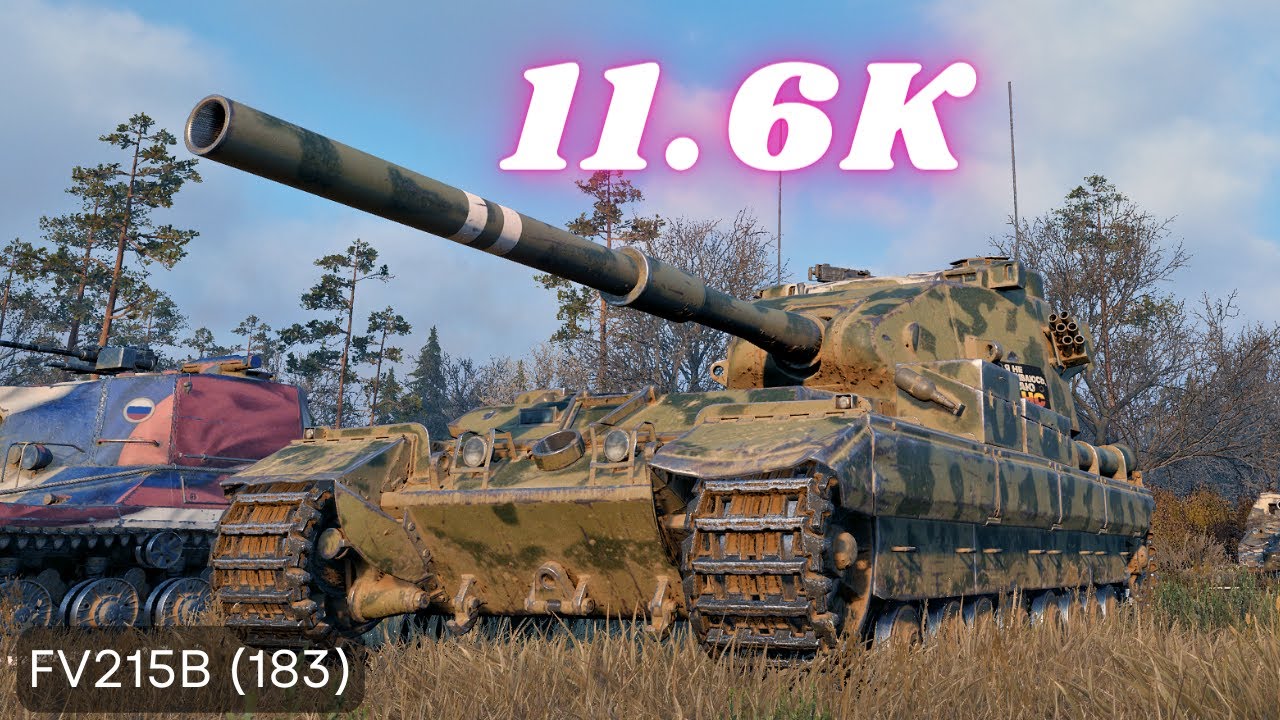 FV215b (183)  11.6K Damage & FV215b (183)  11K Damage World of Tanks   #wot #worldoftanks