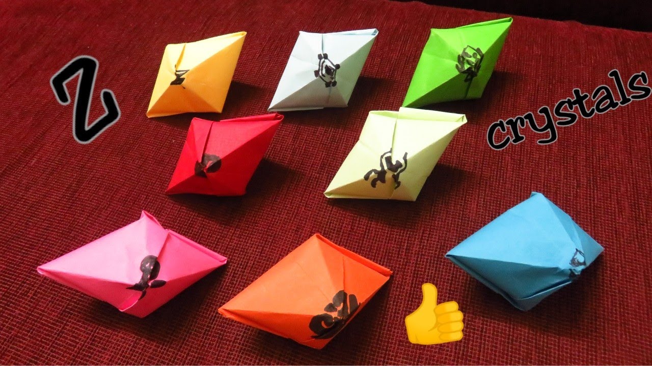 how to make pokemon Z crystals | in HD | sg crafts