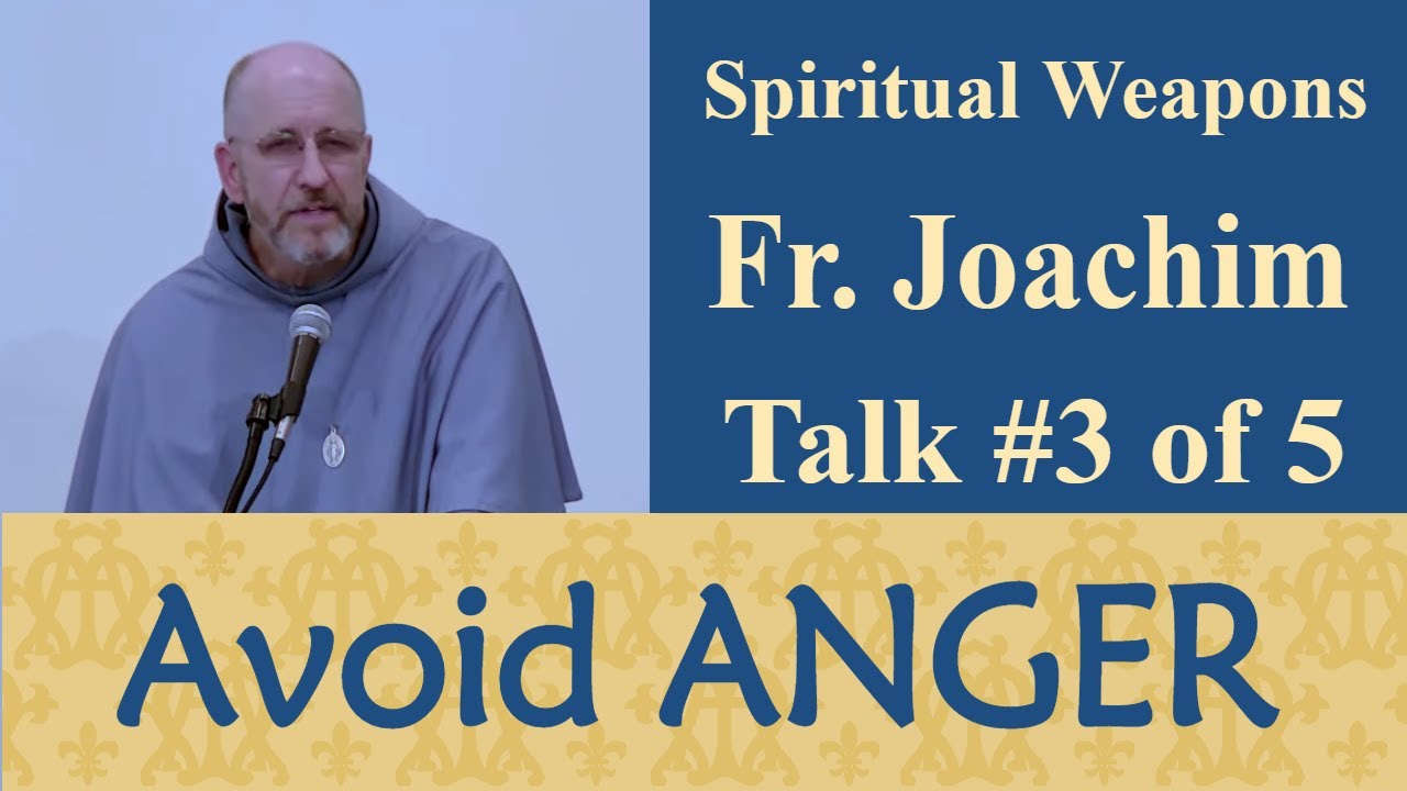 Avoiding Anger - #3/5 - Spiritual Weapons - MIM Retreat 2019 - Fr. Joachim