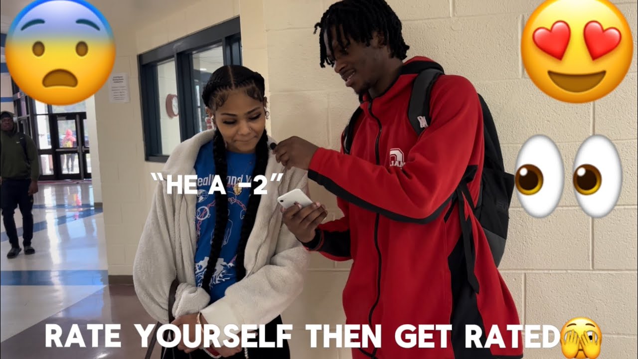 Rate yourself 1-10 then get rated😍|             public interview (Highschool edition)