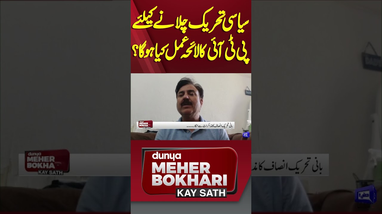 PTI Strategy For Political Movement — Meher Bokhari 