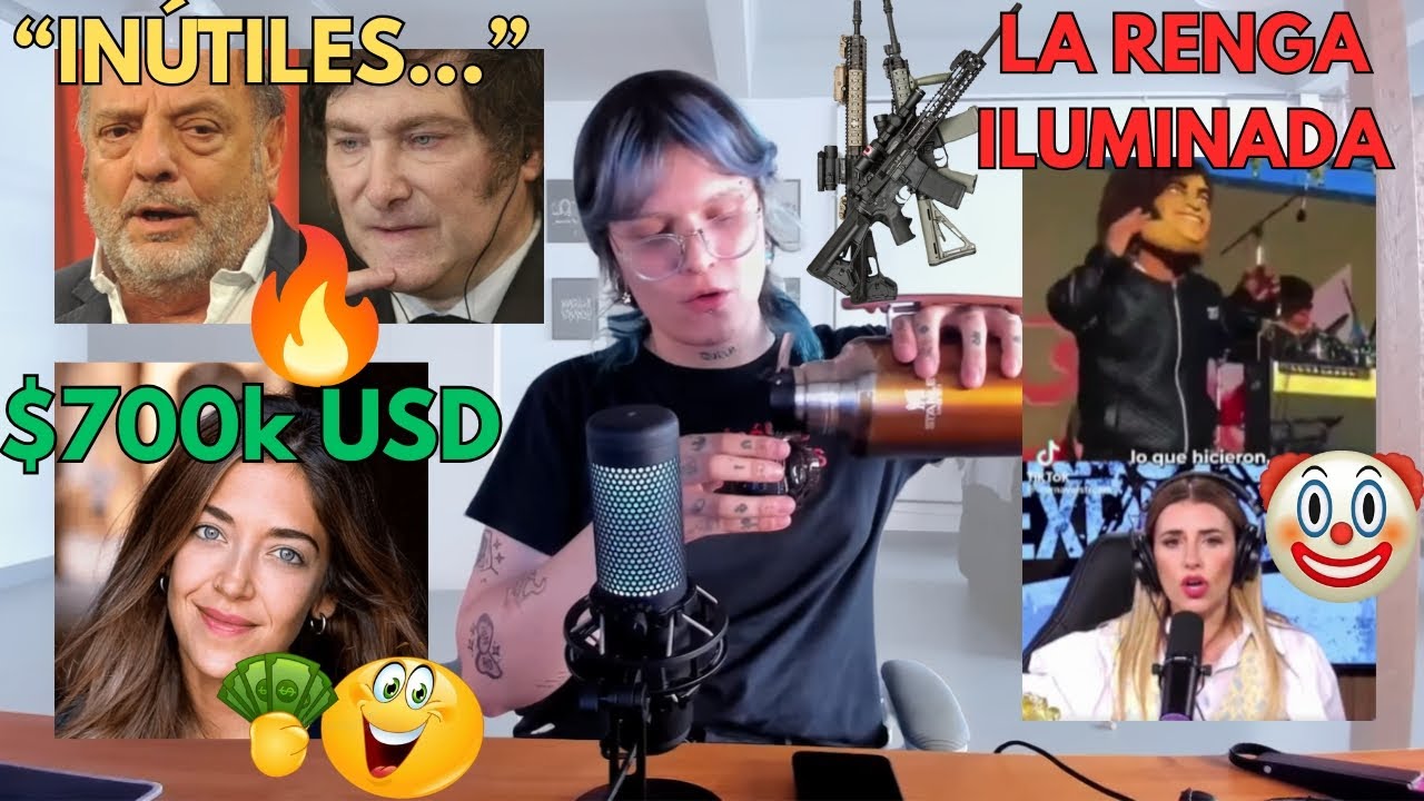 LIBERTARIA ÑOQUI LADRONA +Baby Etchecopar le SUELTA LA MANO a Miley +LA RENGA 