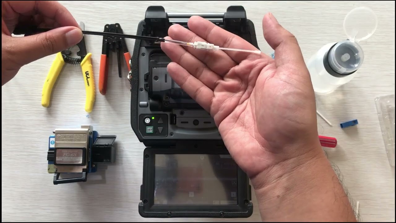 PEMASANGAN SOC SWIFT DENGAN SPLICER FUJIKURA 68S