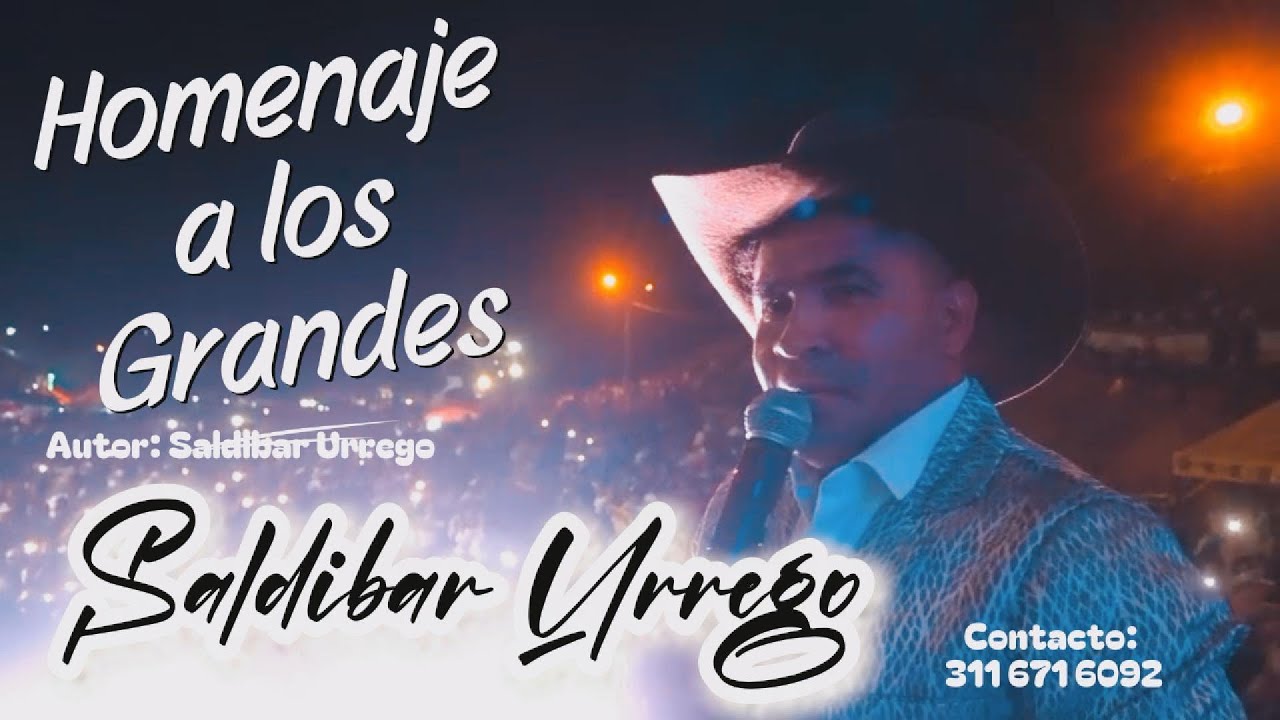 Homenaje a los Grandes -  Saldibar  Urrego#musicapopularcolombiana