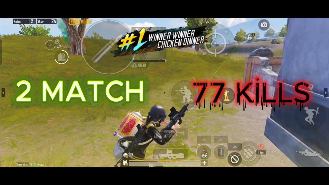PUBG Mobile 2 Match 77 KİLLS