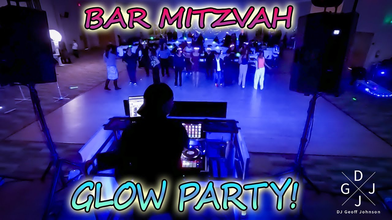 DJ/GJ Gig Log - Glow Party Bar Mitzvah