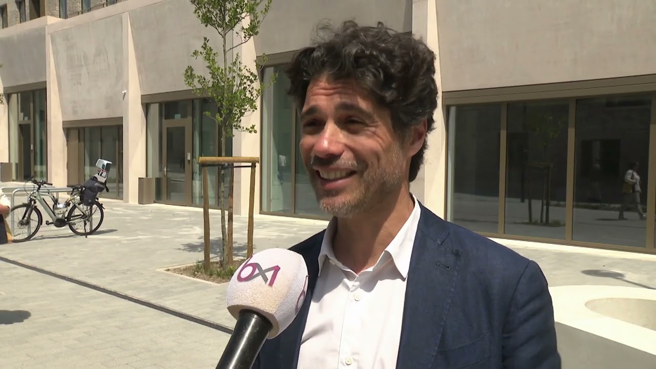 Anderlecht : inauguration d'un nouveau quartier de logements et d'ateliers pour l'agroalimentaire