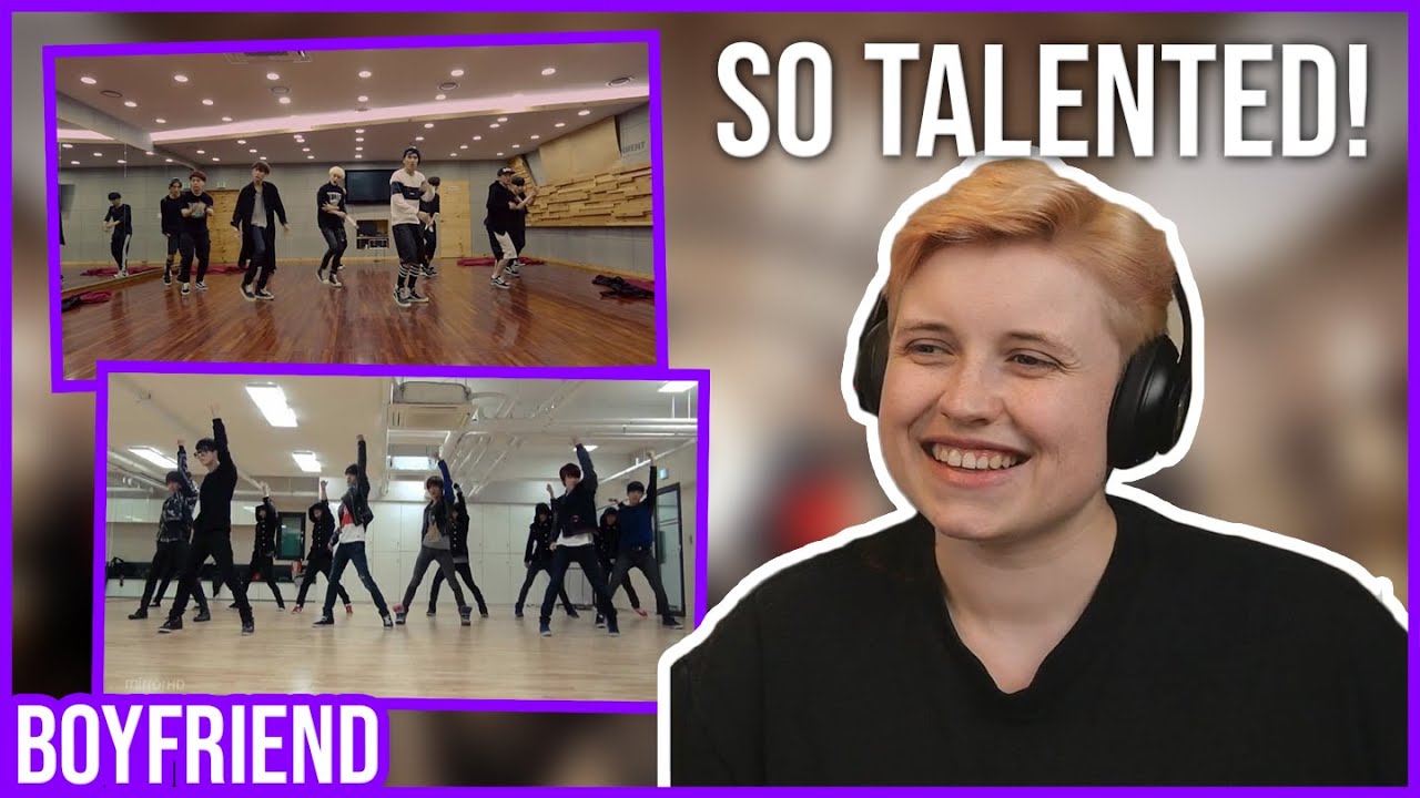 REACTION to BOYFRIEND - BOYFRIEND, JANUS & WITCH DANCE PRACTICS