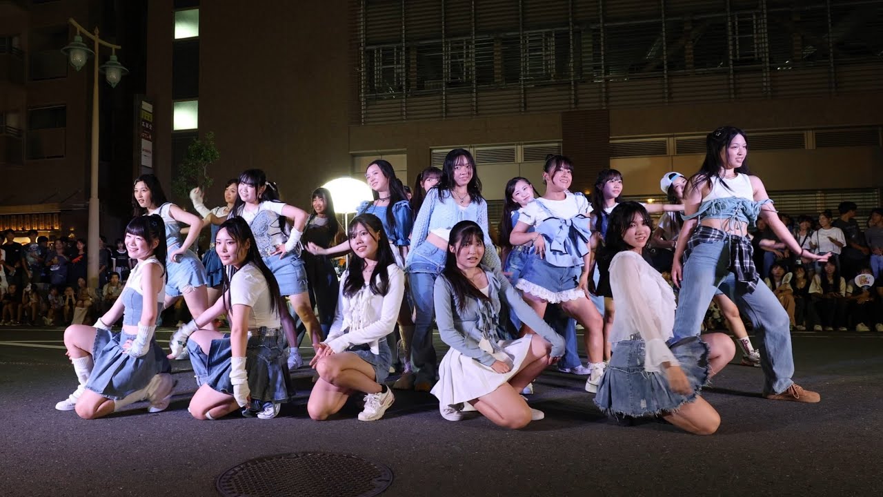 磐田西高校ダンス部 いわた夏祭inジュビロード 2024