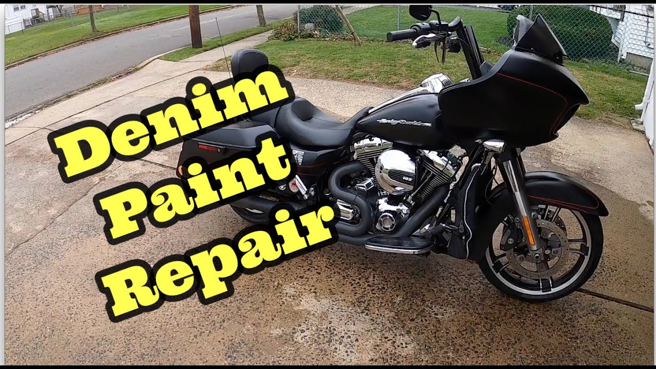 The Secret to Taking Care of Denim Paint on your Harley Davidson Motorcycle