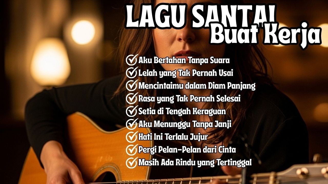 Slow Rock Kerja Santai 2026 | Musik Adem Biar Kerja Lebih Enjoy