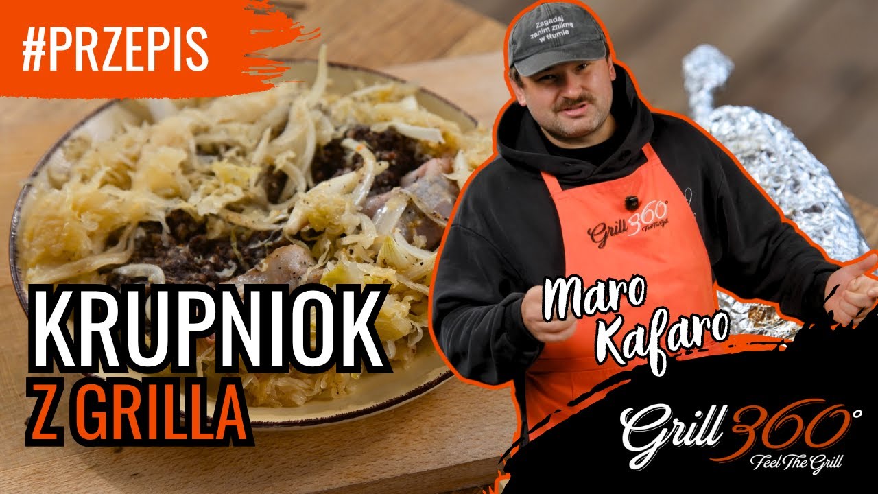 🔥 Krupniok z grilla | Grill gazowy Enders Monroe PRO 4 SIK Turbo | PRZEPISY GRILL360