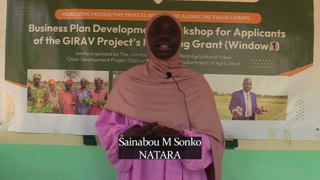 GIRAV MATCHING GRANT WINDOW 1 APPLICANTS